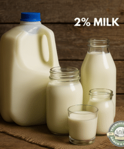 Farm-Fresh 2% Milk – Pure Goodness in Every Pour