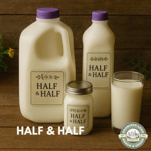 Farm-Fresh Half & Half – Creamy Goodness Straight from the Farm