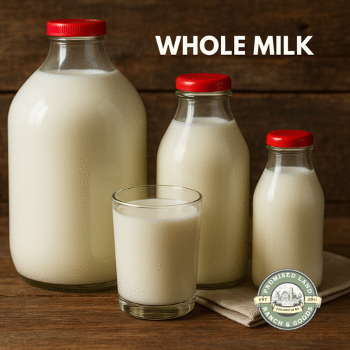 Farm-Fresh Whole Milk – Pure Goodness in Every Pour