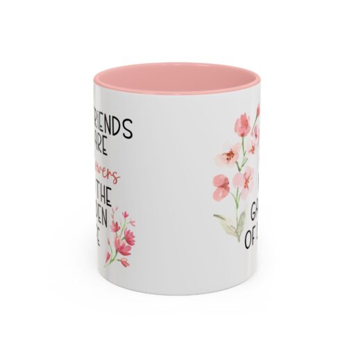 Garden of Life Friendship Mug - Stylish Ceramic Coffee and Tea Mug with Colorful Accents - 11oz and 15 oz Sizes - Image 9
