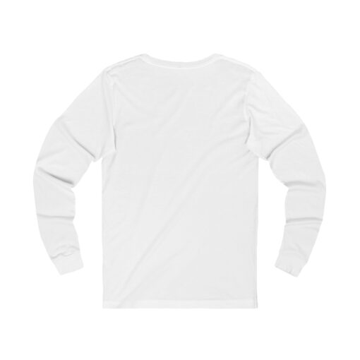 Unisex Jersey Long Sleeve Tee "Fall for Jesus, He never leaves" - Image 2