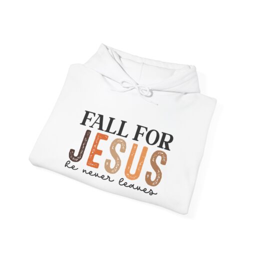 "Fall for Jesus" Cozy Unisex Hoodie" Inspirational Christian gifts, Christian fall accessories, PLR and Goods - Image 4