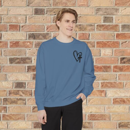 Trust God Forward: Inspirational Garment-Dyed Sweatshirt - Image 19