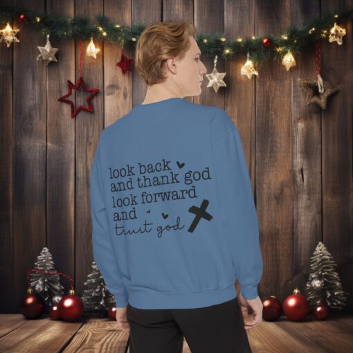 Trust God Forward: Inspirational Garment-Dyed Sweatshirt - Image 20