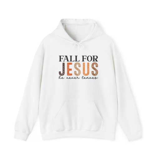 "Fall for Jesus" Cozy Unisex Hoodie" Inspirational Christian gifts, Christian fall accessories, PLR and Goods