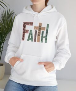 Cozy Up in Faith – Unisex Heavy Blend Hoodie for Casual, Comfortable Wear