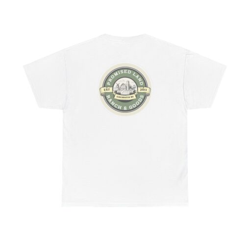 Promised Land Ranch and Goods Unisex Heavy Cotton Tee - Image 2