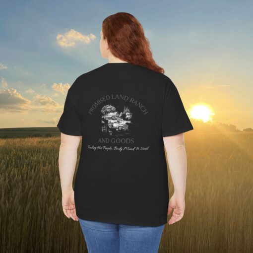 Promised Land Ranch and Goods Unisex Heavy Cotton Tee - Image 5