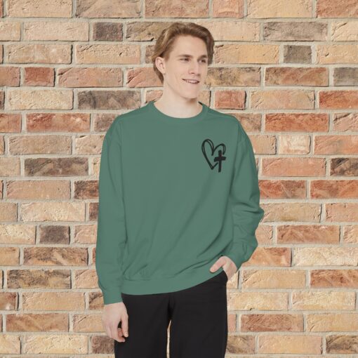 Trust God Forward: Inspirational Garment-Dyed Sweatshirt - Image 15
