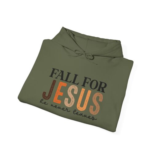 "Fall for Jesus" Cozy Unisex Hoodie" Inspirational Christian gifts, Christian fall accessories, PLR and Goods - Image 8