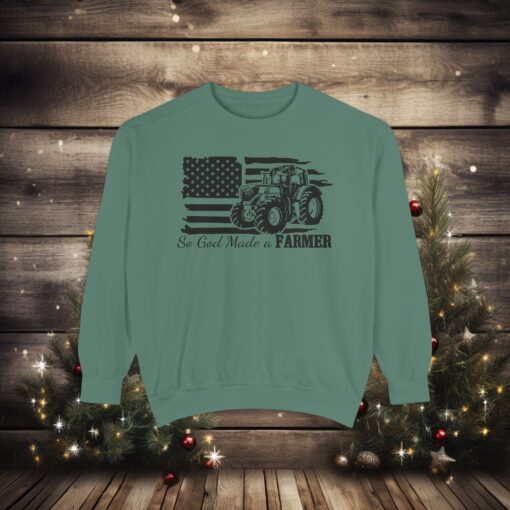 🚜 Celebrate Farmers with "So God Made a Farmer" Garment-Dyed Comfort! - Image 13