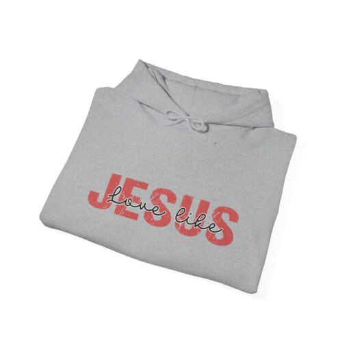 "Love Like Jesus" Unisex Heavy Blend™ Hooded Sweatshirt - Image 12