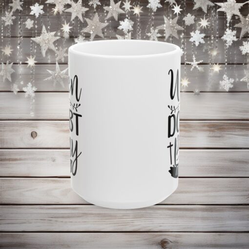 Faith-Inspired Coffee Mug – ‘Pray It Out’ Edition (11oz & 15oz) - Image 5