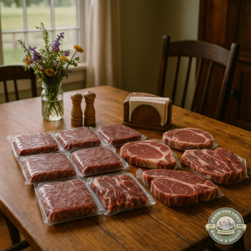 Medium Farm-Fresh Beef Bundle – USDA Inspected Family-Size Meat Pack (15–20 lbs)