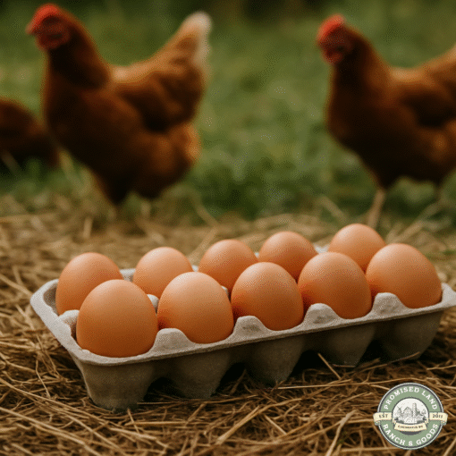 Farm Fresh Brown Eggs from Pasture-Raised Hens – Local, Non-GMO, Hand-Collected Daily