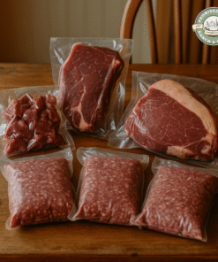 USDA Inspected Small Beef Bundle – Farm-Raised, Freezer-Ready Local Meat (8–12 lbs)