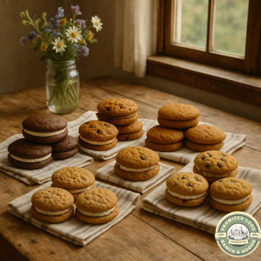 Homemade Chocolate | Chocolate Chip | Pumpkin | Pumpkin Chip | Pumpkin Raisin | Oatmeal | Peanut Butter Whoopie Pies – Fresh from Our Bakery Partners (Large Single, 4-Pack, 6-Pack)