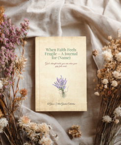 When Faith Feels Fragile – Personalized Christian Digital Journal for Women | Faith-Based Healing Journal with KJV Scripture Prompts