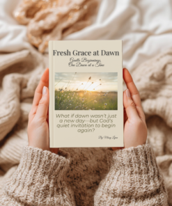 Fresh Grace at Dawn Companion Journal | Christian Morning Devotional Journal for Reflection, Gratitude & Table Challenge Journaling