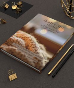 Light in the Home Christian Hardcover Journal | Hope & Guidance Prayer Notebook | 150 Lined Pages