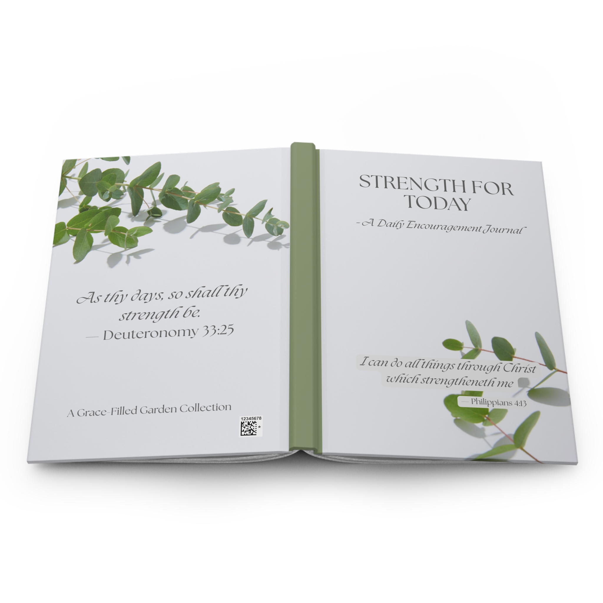 Strength for Today Christian Encouragement Journal Hardcover KJV Scripture Lined Pages for Prayer Reflection Daily Devotional Faith - Image 6