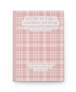 Alternative view of Pantry From Scratch Cooking Journal For Homestead Kitchen Recipe Log Family Meal Planner Faith Based Food Notebook