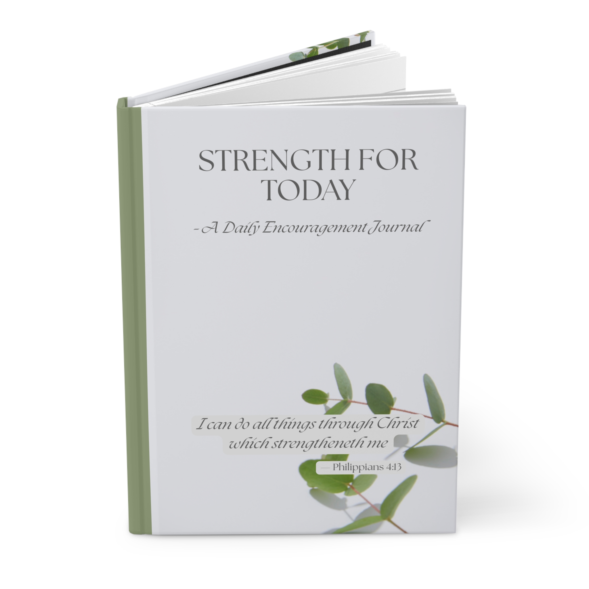 Strength for Today Christian Encouragement Journal Hardcover KJV Scripture Lined Pages for Prayer Reflection Daily Devotional Faith - Image 4