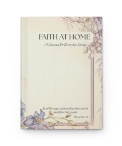 Alternative view of Faith at Home Christian Hardcover Journal | Everyday Living Prayer and Faith Notebook | 150 Lined Pages