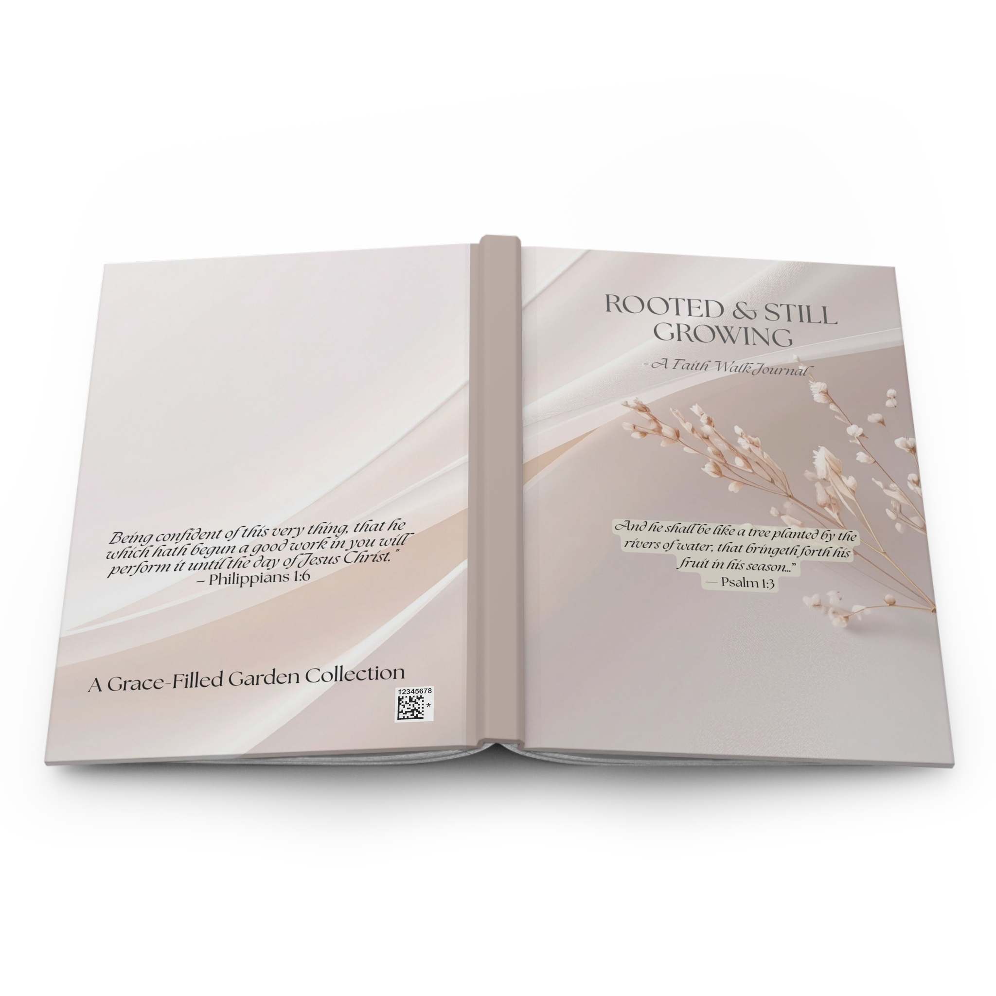 Rooted Still Growing Christian Faith Journal Hardcover KJV Scripture Lined Pages for Prayer Growth Reflection - Image 6