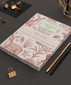 Personalized Christian Home Journal Hardcover | Gathered at Home Prayer Journal | Custom Faith Notebook for Women