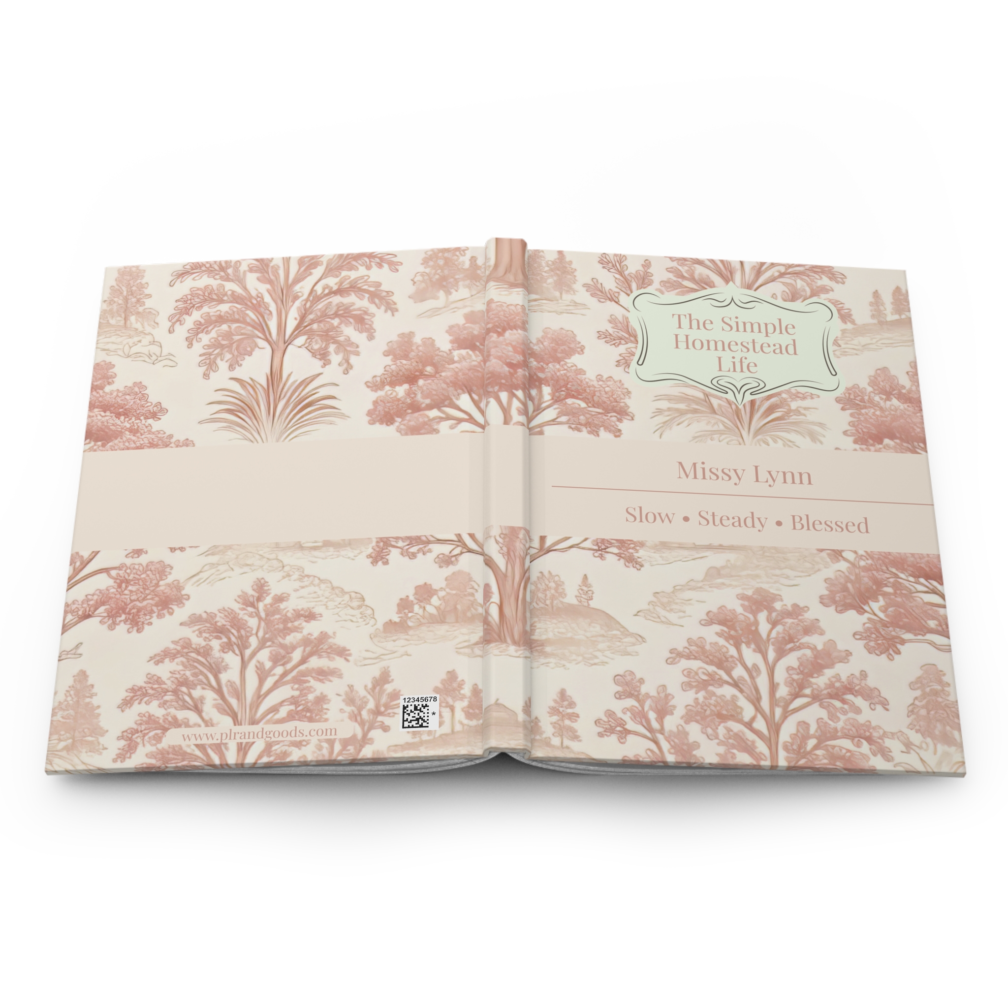 Personalized Christian Simple Life Journal Hardcover | Homestead Living Faith Notebook | Custom Prayer Journal - Image 6