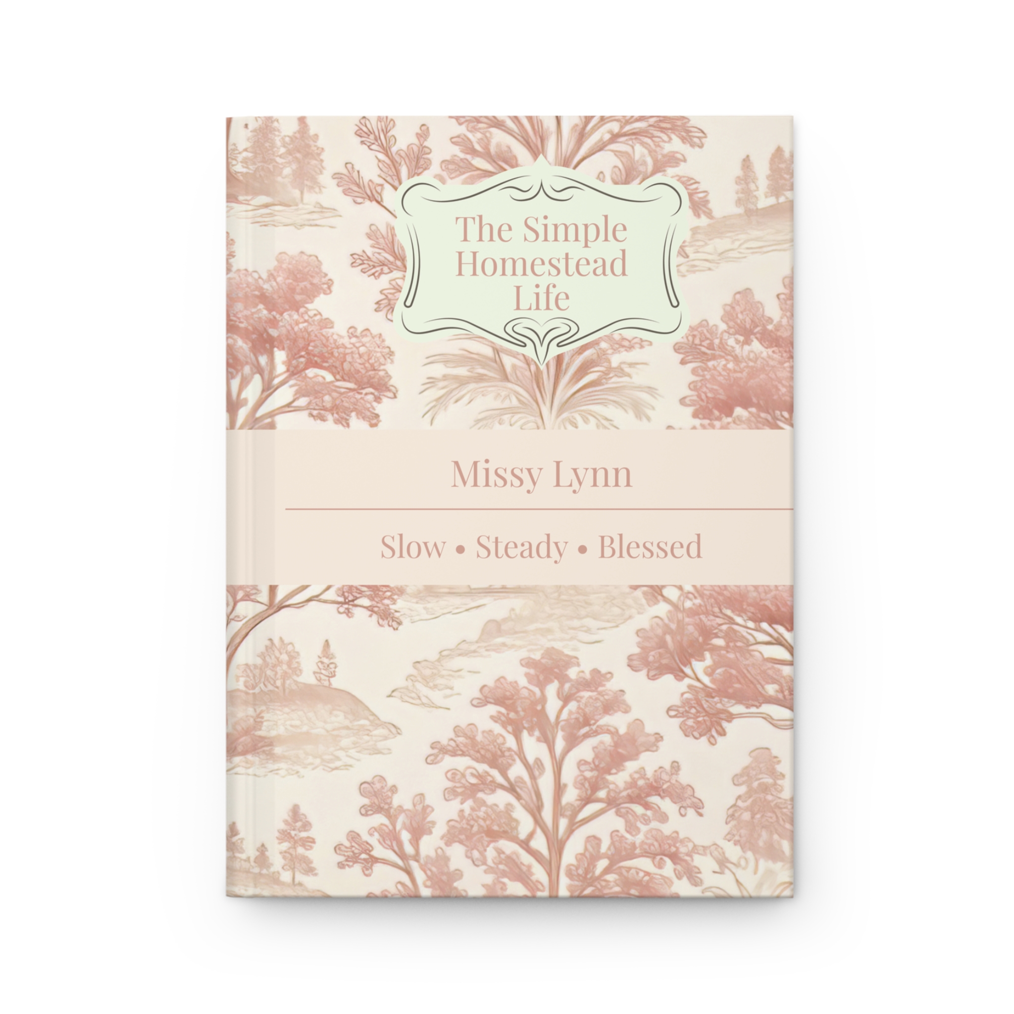 Personalized Christian Simple Life Journal Hardcover | Homestead Living Faith Notebook | Custom Prayer Journal - Image 2