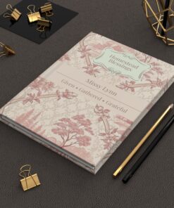 Personalized Christian Gratitude Journal Hardcover | Homestead Blessings Prayer Journal | Custom Faith Notebook for Women