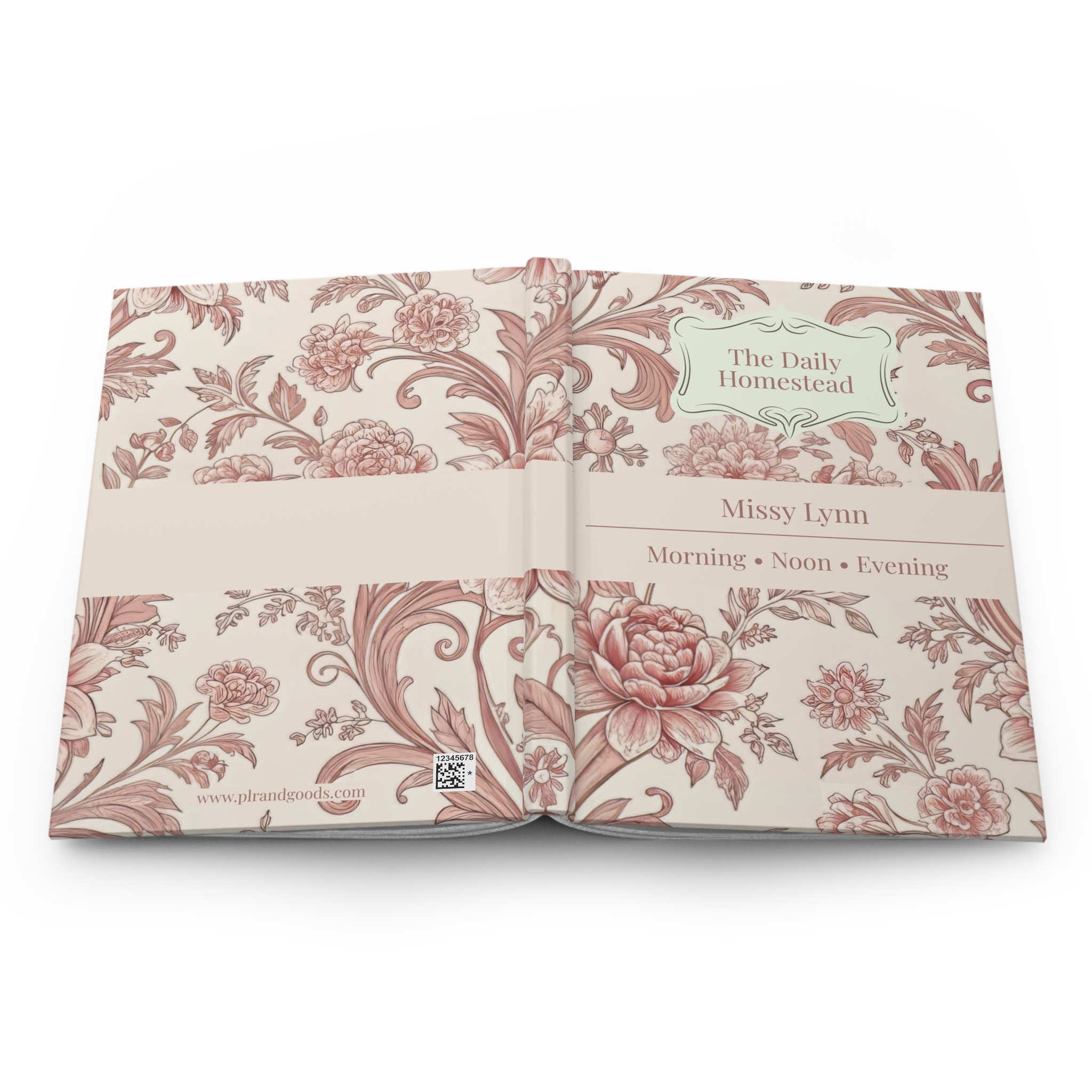 Personalized Christian Homestead Journal Hardcover | The Daily Homestead Prayer Journal | Custom Faith Notebook - Image 6