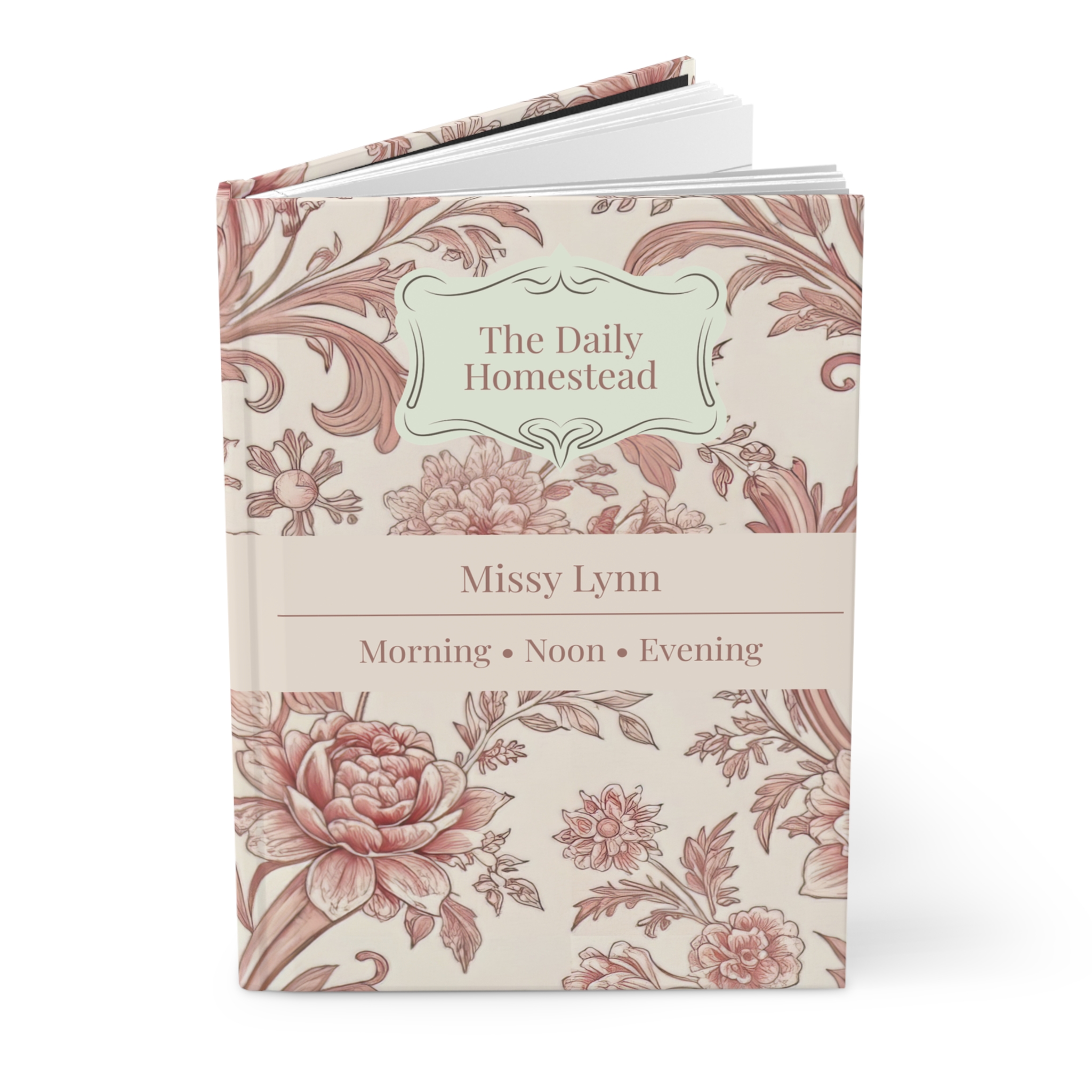 Personalized Christian Homestead Journal Hardcover | The Daily Homestead Prayer Journal | Custom Faith Notebook - Image 4