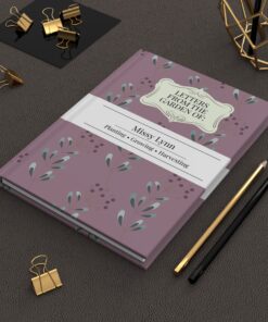 Personalized Christian Garden Journal | Letters from the Garden Prayer Journal Hardcover | Custom Faith Notebook | Scripture Reflection Journal for Women