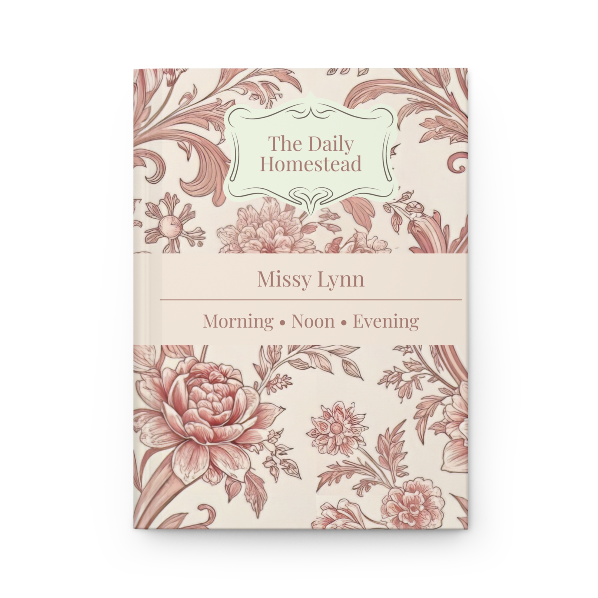 Personalized Christian Homestead Journal Hardcover | The Daily Homestead Prayer Journal | Custom Faith Notebook - Image 2