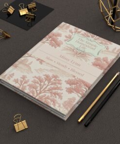 Personalized Christian Simple Life Journal Hardcover | Homestead Living Faith Notebook | Custom Prayer Journal