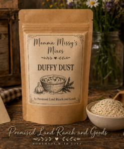 Dehydrated Sourdough Starter | Duffy Dust | Active Dry Sourdough Culture for Bread Baking | Homemade Artisan Starter | Momma Missy’s Mixes