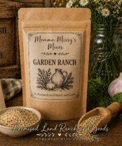 Garden Ranch Seasoning Mix | Homemade Ranch Blend for Dips, Vegetables & Salads | Farmhouse Ranch Mix
