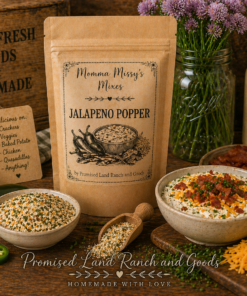 Jalapeño Popper Dip Mix | Creamy Spicy Cheddar Dip | Easy Homemade Party Dip Mix
