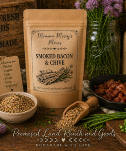 Smoked Bacon & Chive Dip Mix | Creamy Bacon Ranch Style Dip | Easy Homemade Dry Dip Mix