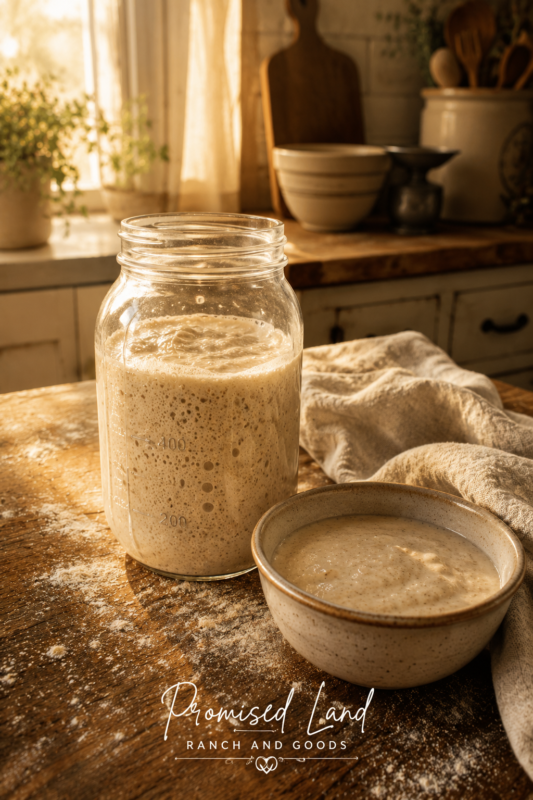 what to do with sourdough discard in a farmstead kitchen