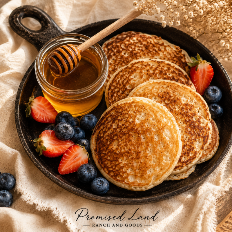 sourdough discard pancakes recipe from scratch farmstead kitchen