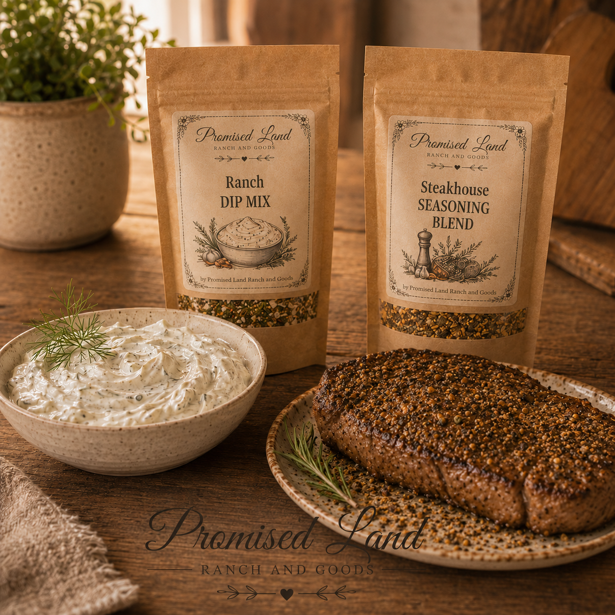 dip mix vs seasoning farmstead kitchen counter comparison