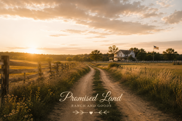 building a faithful life farmstead path Promised Land Ranch