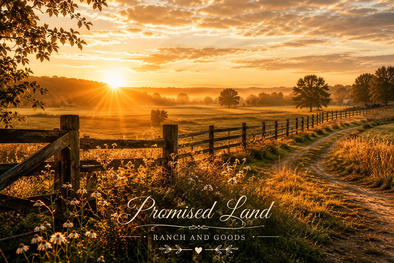 building a faithful life farmstead sunrise field path faith