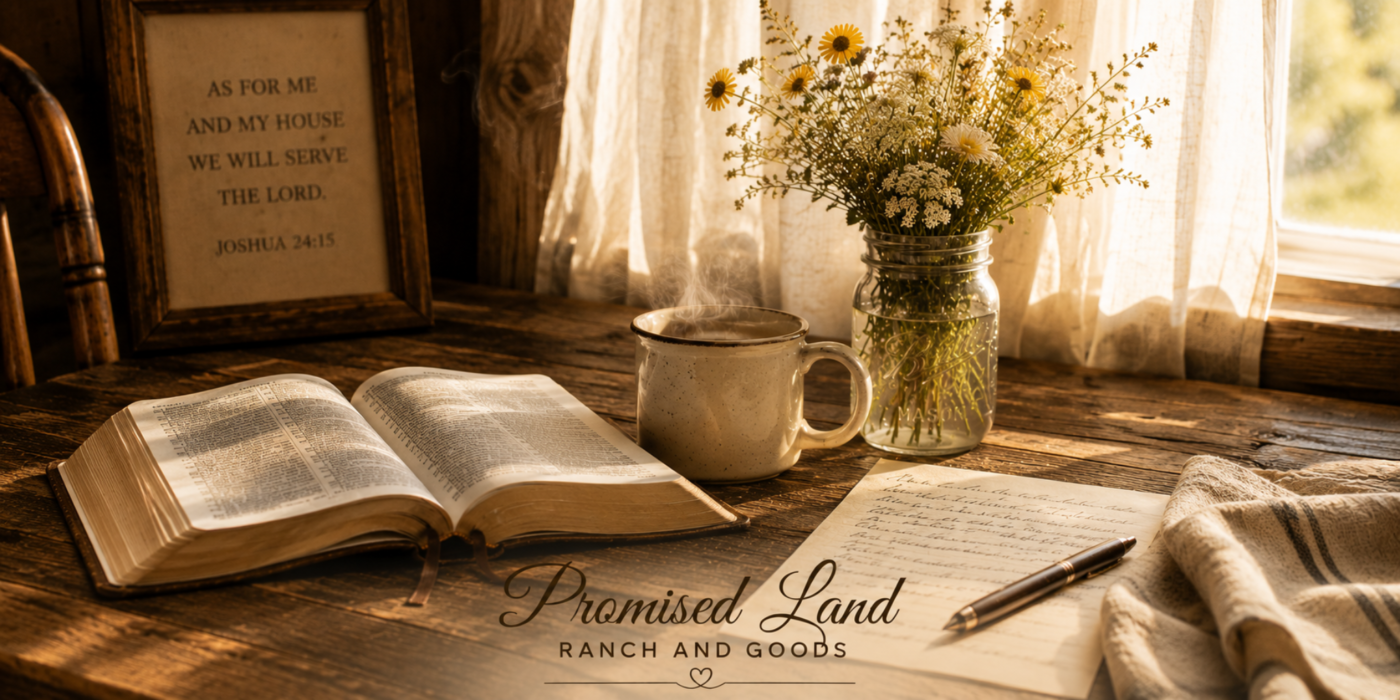 grace notes faith letter Promised Land Ranch Sunday devotional