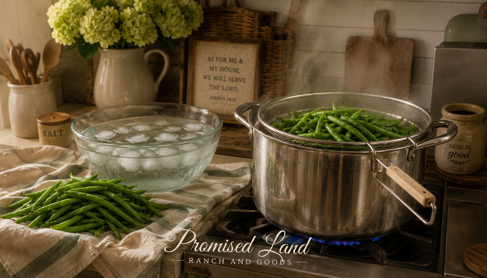 freezing vegetables from the garden labeled freezer bags organized farmstead kitchen